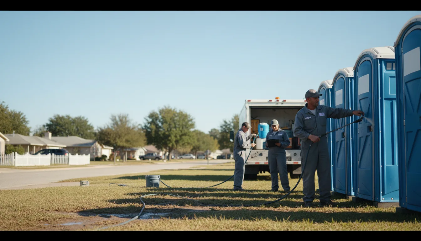 Long-Term Portable Toilet Rental in Geff, IL near me